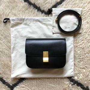 Celine Classic Black Box Bag